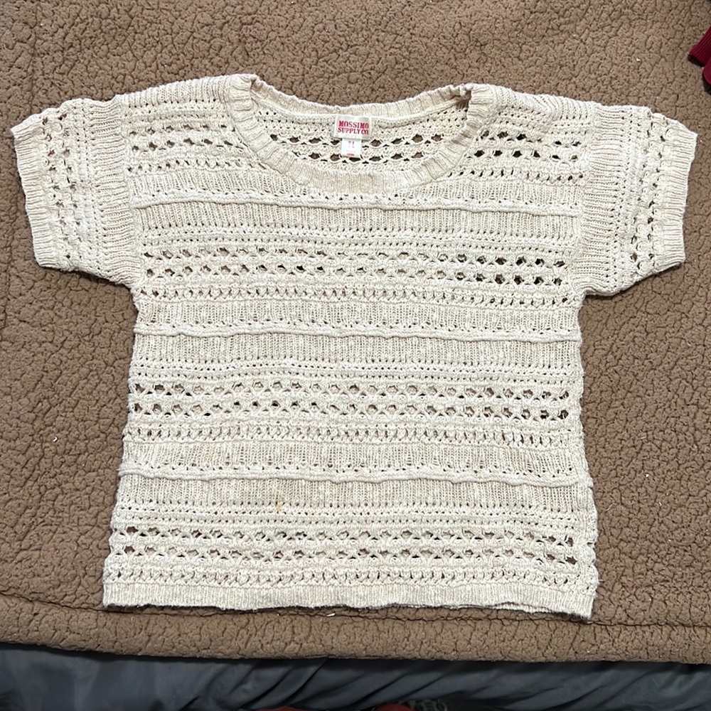👚👖👟 Crotchet/Knit Top  Mossimo Supply Co x Target